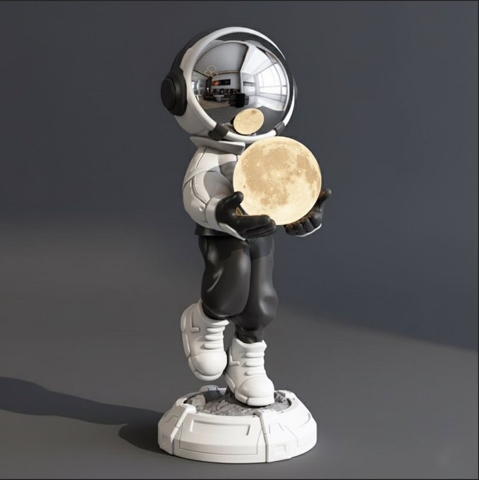 Astronaute Lampe