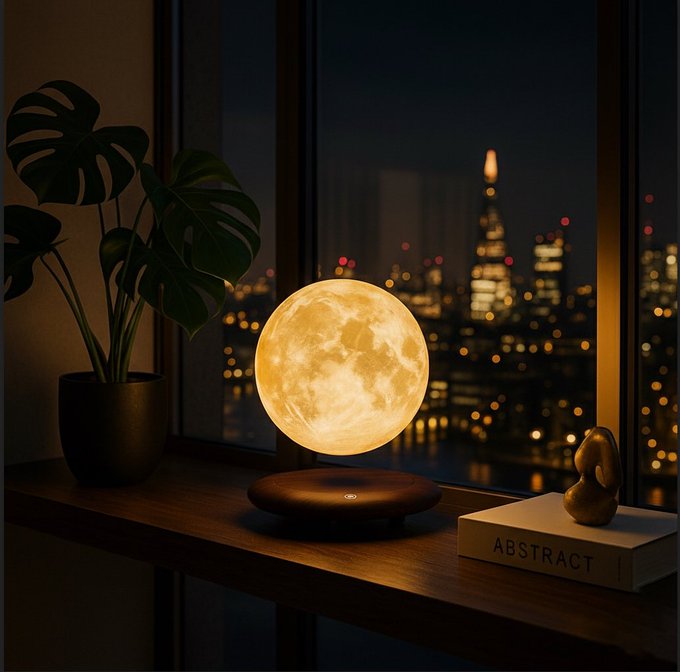 Lampe Lune Magnétique