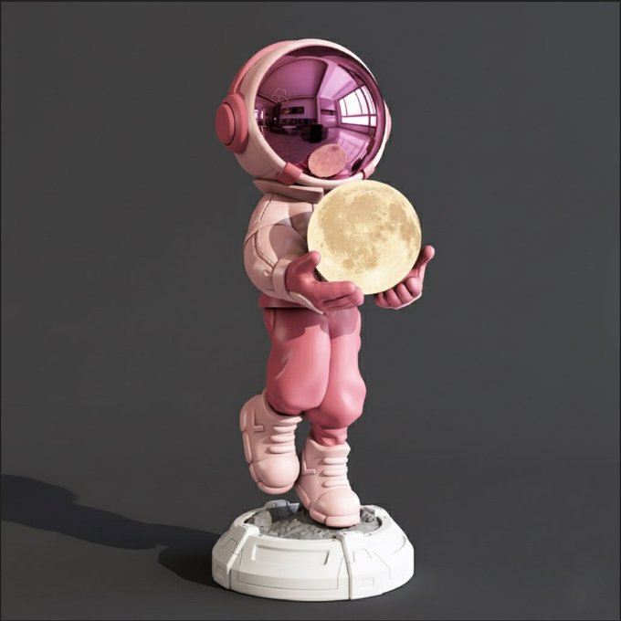 Astronaute Lampe