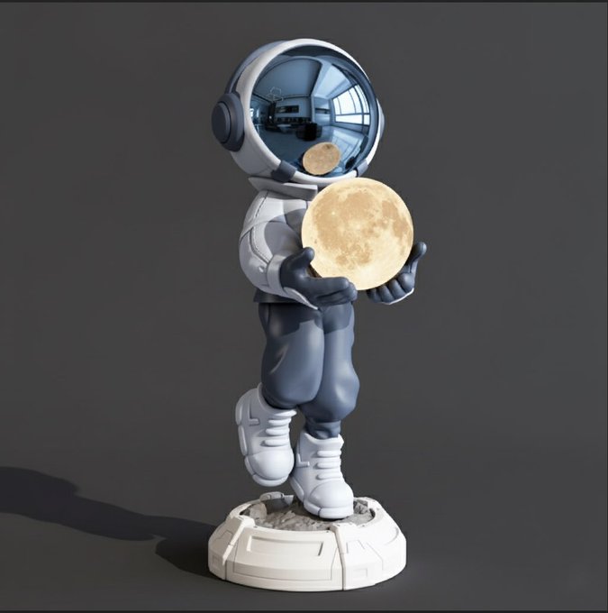 Astronaute Lampe